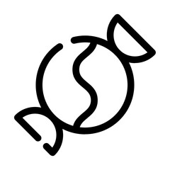 Candy Icon Outline