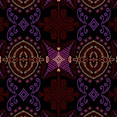 seamless damask pattern