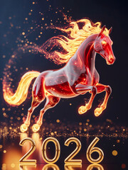  2026 is the year of the fire horse in the Chinese lunar calendar. 