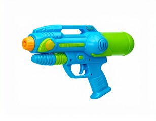 Obraz premium Plastic water gun isolated on white background