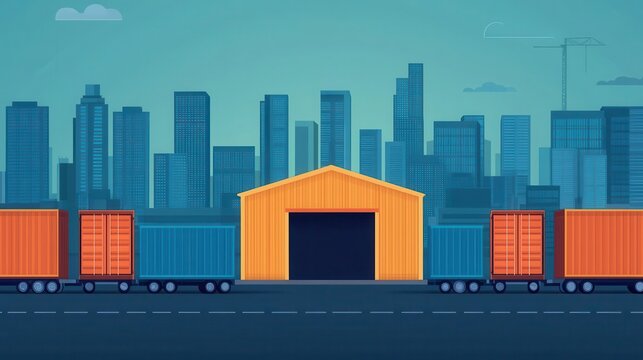 Infographic showing reduced lead time through regional manufacturing shift