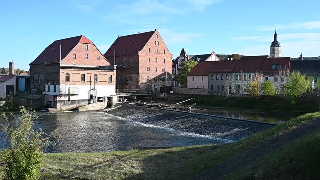 Alte M&uuml;hle in Laucha an der Unstrut