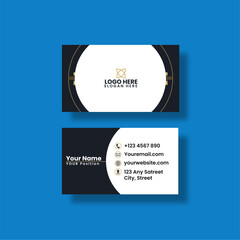 Blank Business Card Mockup for Custom Design Presentation