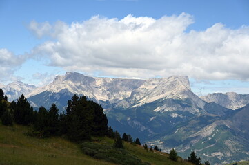 Fototapeta premium Blick von der Ceüse nach Norden