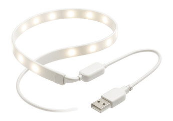 USB-powered smart bias lighting for TVs, offering soft white light to ease eye strain at