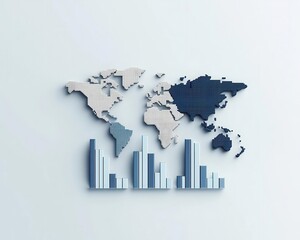 Bar chart infographic comparing top international currencies values