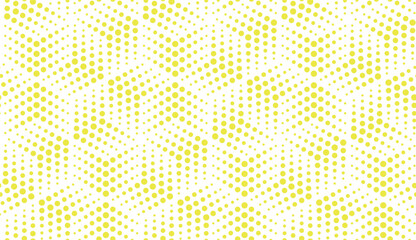 Abstract geometric pattern. A seamless vector background. White and yellow ornament. Graphic modern pattern. Simple lattice graphic design