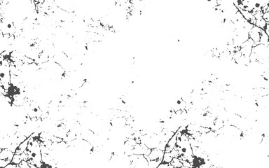 Rough texture. Worn down wallpaper pattern design. Broken plaster grunge damask effect.Black and White Texture. Abstract monochrome grunge for text design. image © FADED REBEL