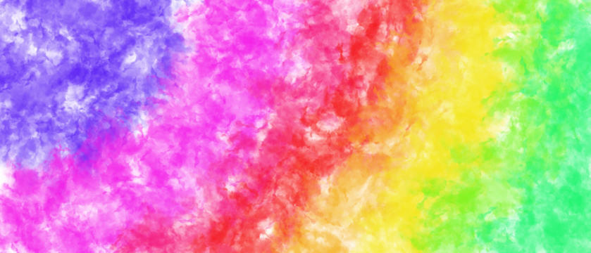 Sky cloud rainbow watercolor vector background, transparent Smoke smooth transition of color, texture, wallpaper, background