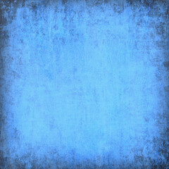 Grunge blue background with space for text