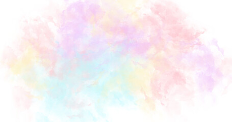 An artistic and evocative display of watercolor paints in a spectrum of soft, pastel colors, blended together to create a dreamy, ethereal backdrop.