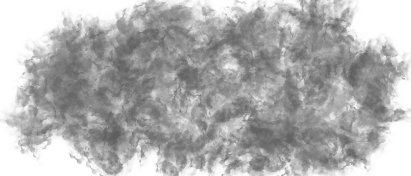 A captivating and textured abstract cloud-like form with intricate details and wispy elements. A digital rendering that can symbolize many things