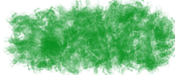 An abstract cloud of vibrant green color, showcasing a dynamic interplay of light and shade, offering a versatile artistic element.