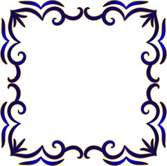 Retro Classic Curved Frame