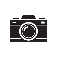 camera silhouettes icon. Photography camera. Photo camera icon. vector illustration EPS 10
