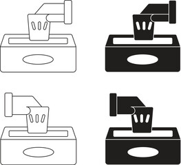 wipes vector illustration