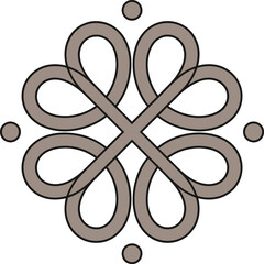 Intricate celtic knot design symbolizing harmony connection unity and timeless beauty