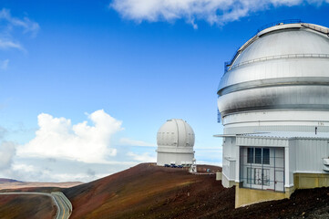 Obraz premium Mauna Kea Observatorium, Hawaii, USA 