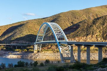 Theodore Roosevelt Lake Bridge in Arizona