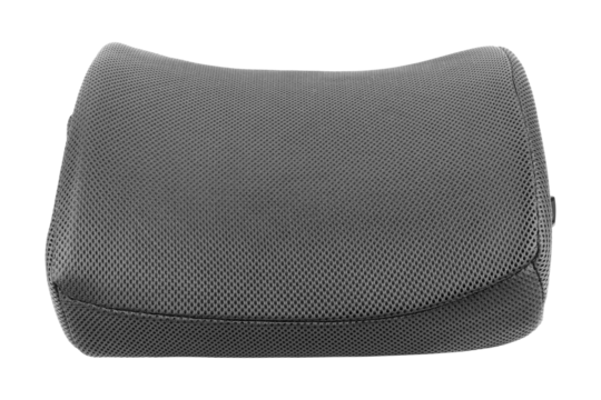 chair back cushion for posture support, chair back pillow isolated from background