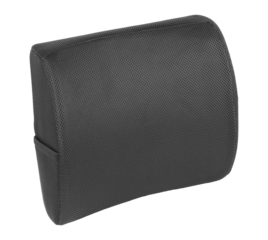 chair back cushion for posture support, chair back pillow isolated from background