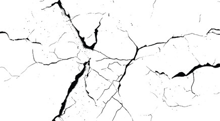 Texture is black and white background, Pattern of cracks, chips, scuffs, dust, scratches. for design and printing.