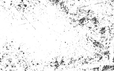 Black and white grunge frame. rough and dirty texture wall background.Stylish modern background for different print products. Vector illustration