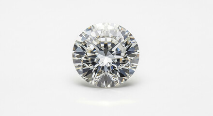 Round brilliant cut diamond loose gemstone jewelry investment sparkle clarity