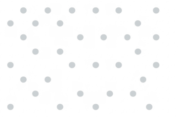 Polka dot pattern on transparent background
