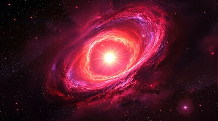 Explore the beauty of red galaxy space nebula wallpaper cosmic background astronomy universe wallpaper hd image