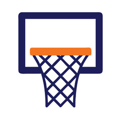 Basketball hoop vector