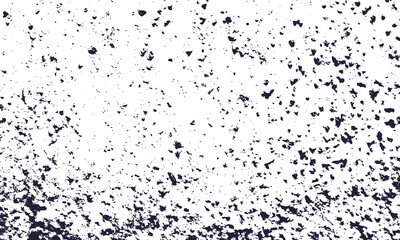 Vector art of scattered dark particles on transparent background