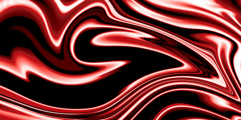 Red Abstract liquify,liquid background Gradient Color Blur Abstract Art	 design with swirling color illustration
