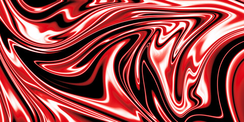 Red Abstract liquify,liquid background Gradient Color Blur Abstract Art	 design with swirling color illustration