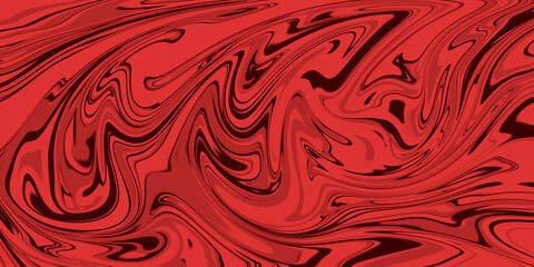 Red Abstract liquify,liquid background Gradient Color Blur Abstract Art	 design with swirling color illustration