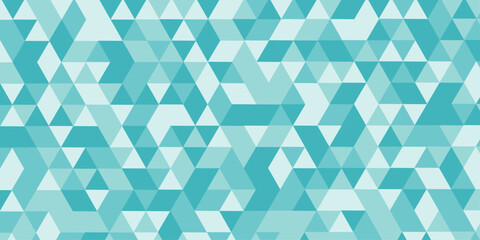 Abstract geometric multicolor background seamless mosaic and low polygon triangle texture wallpaper. Triangle Vector Abstract Geometric Technology seamless pattern. Geometric Retro tiles design. 