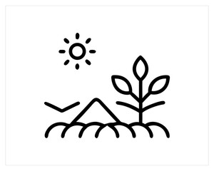 agriculture icon-set vector outline free SVG download