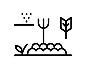agriculture icon-set vector outline free SVG download