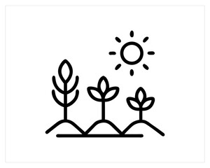 agriculture icon-set vector outline free SVG download