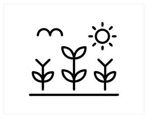 agriculture icon-set vector outline free SVG download