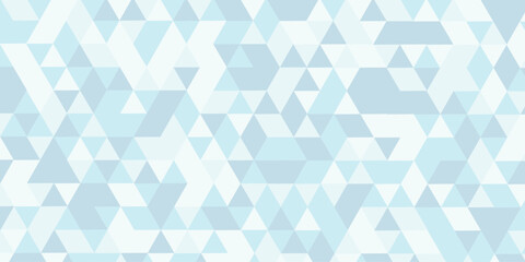 Abstract geometric multicolor background seamless mosaic and low polygon triangle texture wallpaper. Triangle Vector Abstract Geometric Technology seamless pattern. Geometric Retro tiles design. 