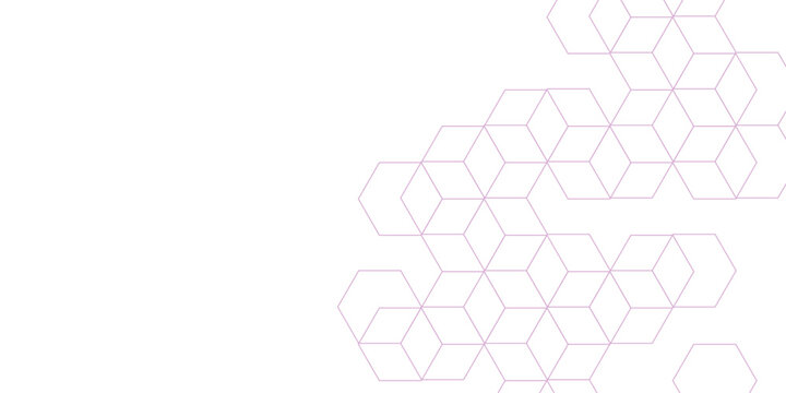 Abstract background with honeycombs seamless pattern hexagon.Modern simple style hexagonal graphic concept. vector illustration Science technology and medical concept hexagon on transparent background