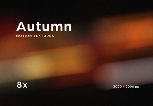 Motion Textures With Autumn Tones