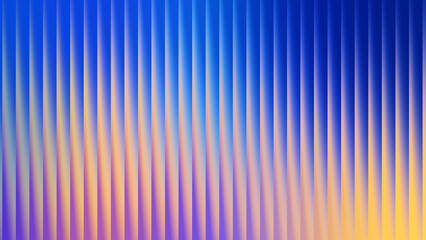 Gradient Vertical Stripes Abstract Background Blue and Yellow Pattern Stylish Texture Colorful Lines Contemporary Design Creative Striped Backdrop