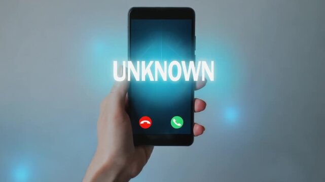 Call from an unknown person.
