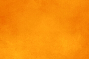 Hand painted orange watercolor background.