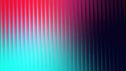 Striking Vertical Gradient Stripes Background: Red and Turquoise Tones Abstract Modern Design Texture Pattern for Visuals