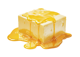 Honey-drizzled butter cube (3)