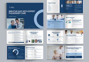 Medical Brochure Landscape Template