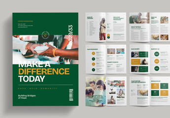 Nonprofit Organization Brochure Layout